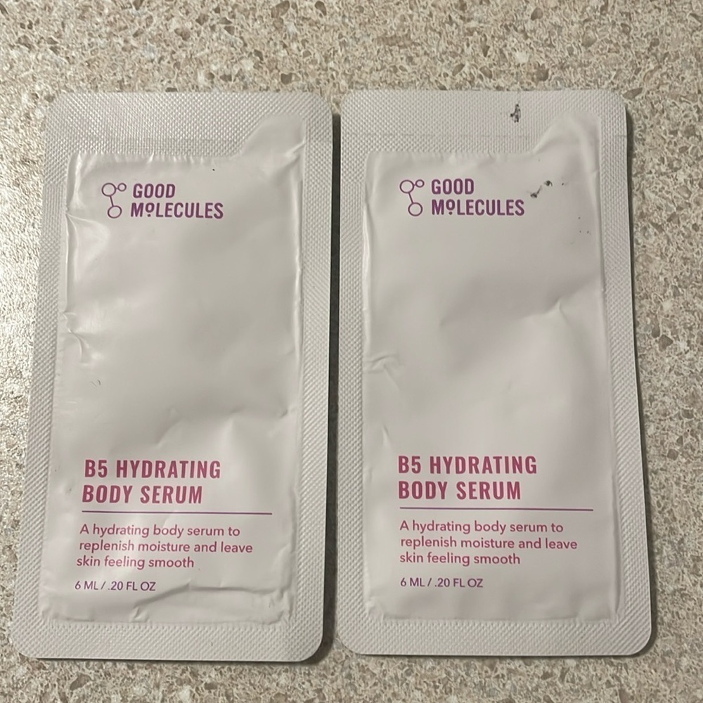 Good Molecules B5 Hydrating Body Serum | Set Of 2 6ML 20 FL OZ NEW